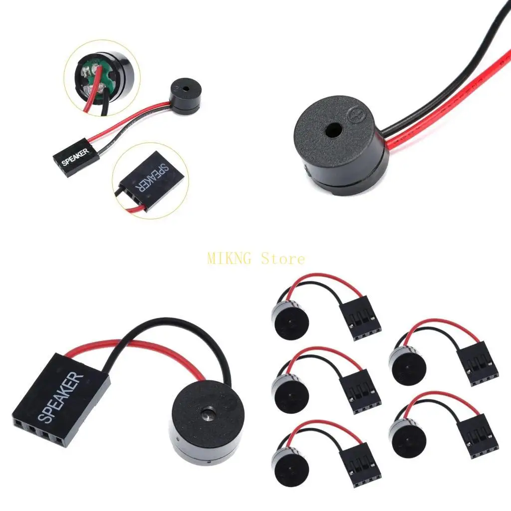 5Pcs/set Motherboard Speaker Computer Mainboard Speaker Mainboard Case Beep best sale