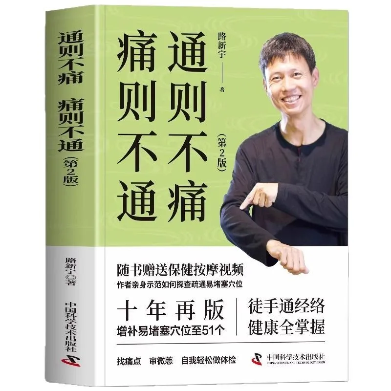 

"pain Occurs When There's Blockage，and Disappears When It's Clear" Free Massage Video, Human Meridians and Acupoints