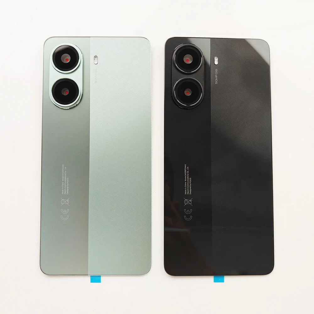 OEM A+ Задняя крышка для Xiaomi Poco X7 Pro 5G, сменный чехол для аккумулятора задней двери, задняя крышка корпуса с клеем + объектив камеры