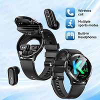 2024New X10 Headset Smart Watch X7 New Upgrade TWS Two In One Wireless Bluetooth Dual Headset Call Health Sport Music Smartwatch