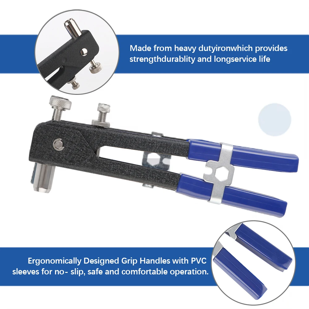 Hand Tools Kit M3/M4/M5/M6/M8 160Pcs/Set Bolt Nut Removal Socket Tool Car Tool Repair Kit Manual Nut Pulling Gun Set Portable