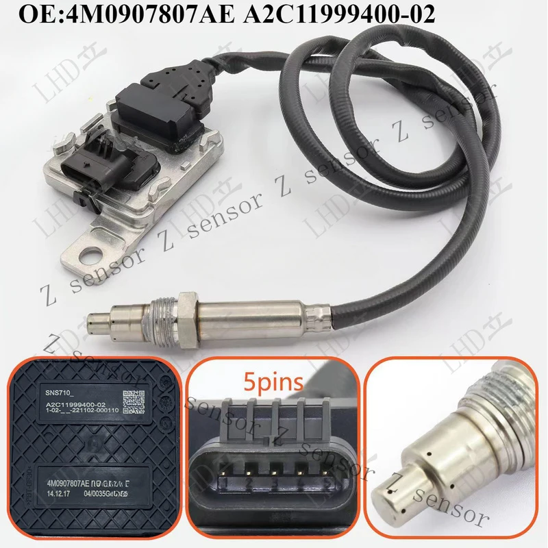 

AAA+ Nitrogen Oxide Nox Sensor 4M0907807AE A2C11999400-02 For Audi Q7 Q8 VW Touareg