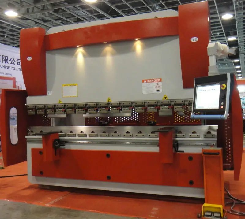 6 Axis CNC 100 Ton X 3200Mm With Hydraulic Ysd Press Brake Hine Mb8-100Tx3200 DELEM Da66t System