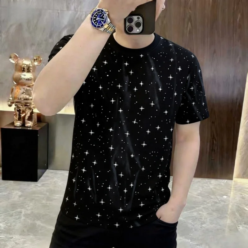 2026 Summer Men's New Style Short-Sleeved T-Shirt Fashion Casual Trend Polo Shirt Men's Shirt — купить у AliExpress WW