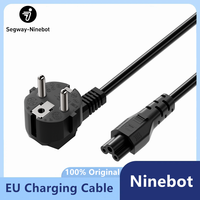 Original Charging Cable For Ninebot Max G2 G30 G30P G30D G30E G30LP G30LE P100S P65 F65 Scooter 3-Pole Eu Plug 1.5m Cable