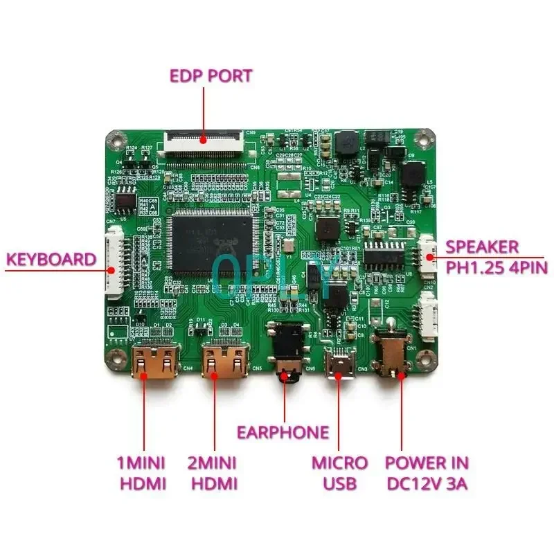 For LP097QX1 Control Board+Metal Case 2Mini-HDMI IPad3/4/5 A1416 A1430 A1403 A1458 A1459 A1460 Screen 2048*1536 9.7