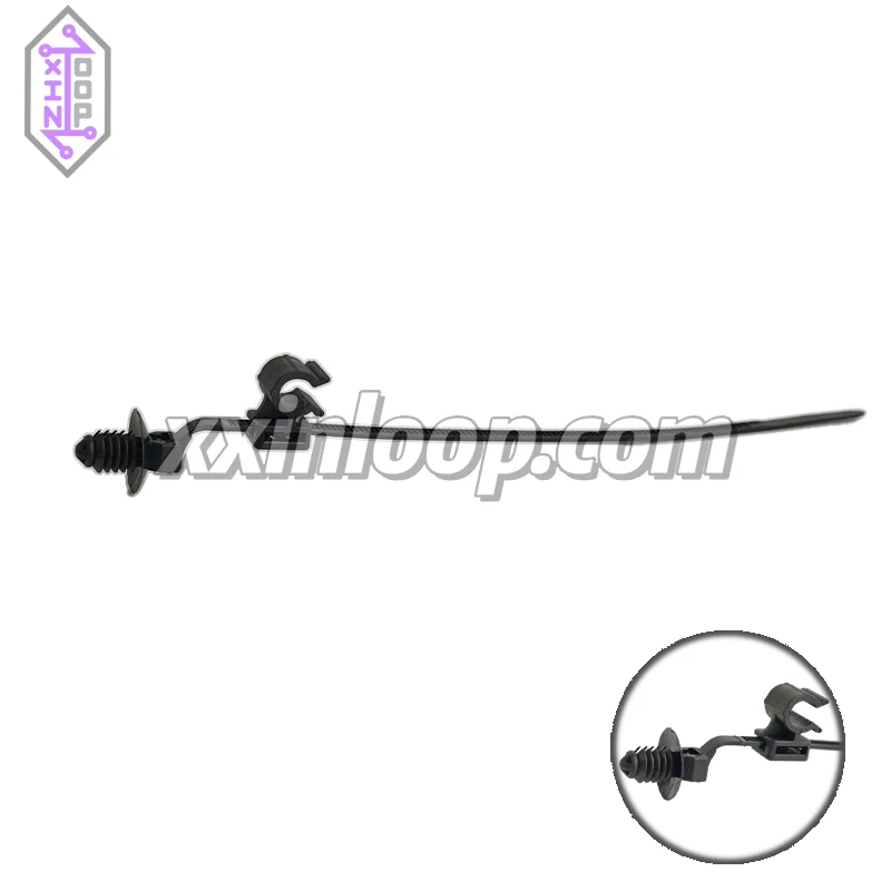 156‐01319 PA66HS PA66HIRHS Зажим для труб Кабельная стяжка 2-х предметный крепежный ремень для жгута проводов труб и зажима для прокладки труб и стяжки