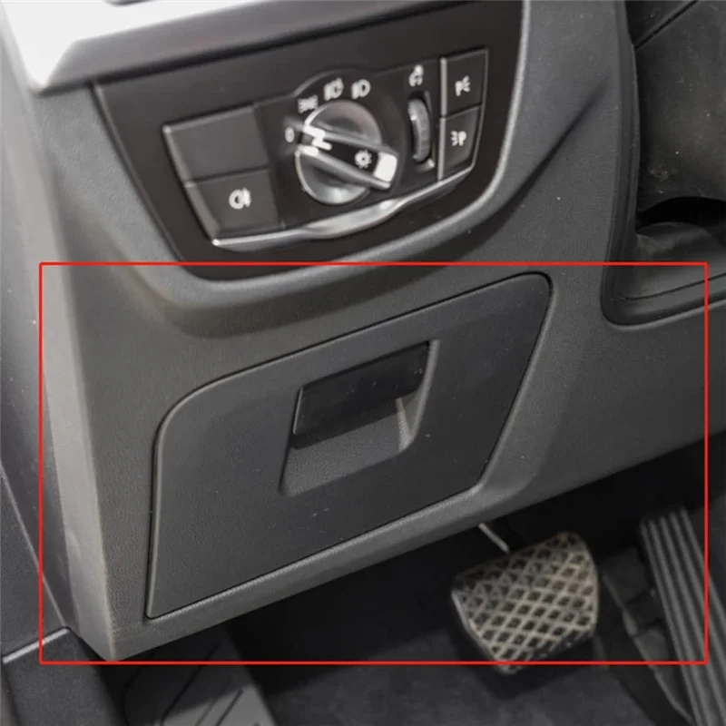 

For BMW X3 X4 G08 G01 G02 2018-2022 Car Main Driver Seat Glove Box Tool Box Buckle Hand Handle Box 51456817892