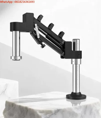 2026 New Adjustable Damping Microscope Swing Arm 360 ° Universal Rotating Fixed Column