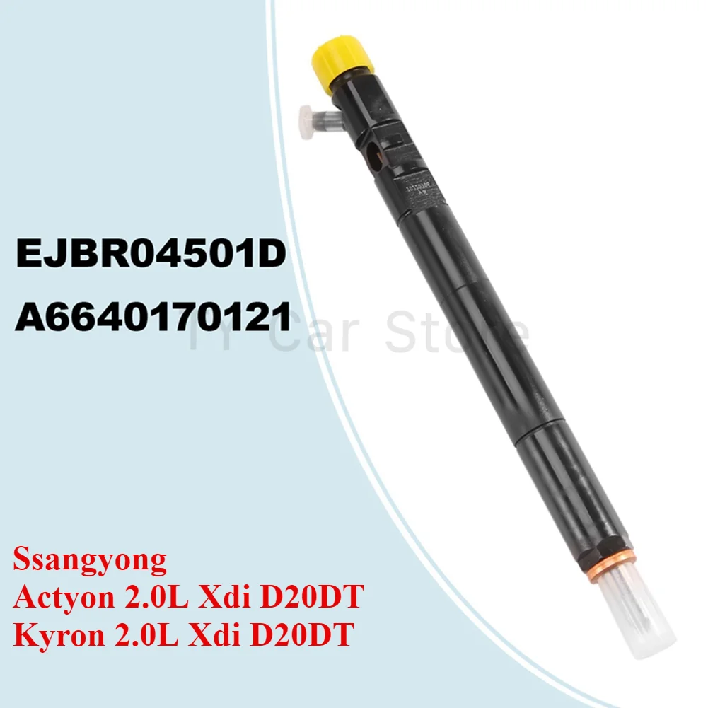 

EJBR04501D / A6640170121 New CRDI Diesel Fuel Injector Nozzle for Ssangyong Actyon Kyron 2.0L Xdi EURO 4