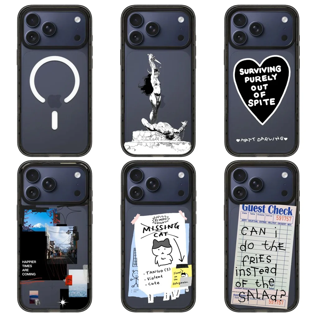 

Landscape 2.0 Acrylic Black Border Phone Cover for IPhone 12 13 14 15 16 17 Pro Max Case for IPhone 17 Air