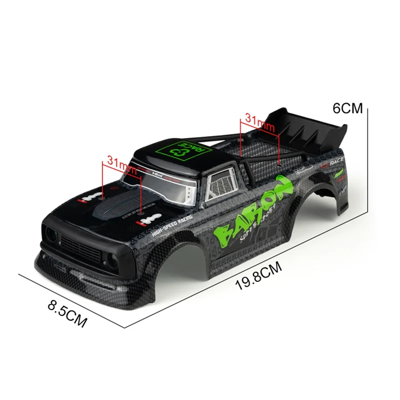 Rc karosserie mit led licht für sg2411 sg 2411 1/24 rc auto ersatzteile zubehör