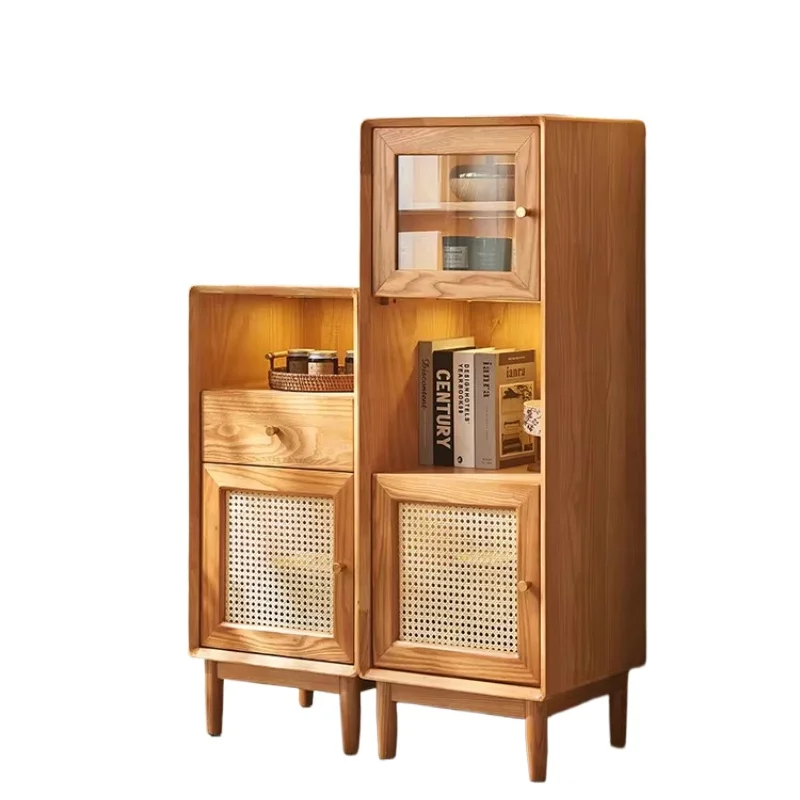

Гостиная, столовая, прикро-бинет, шкафчик в японском стиле, витрина, простой современный входной шкаф из цельного дерева