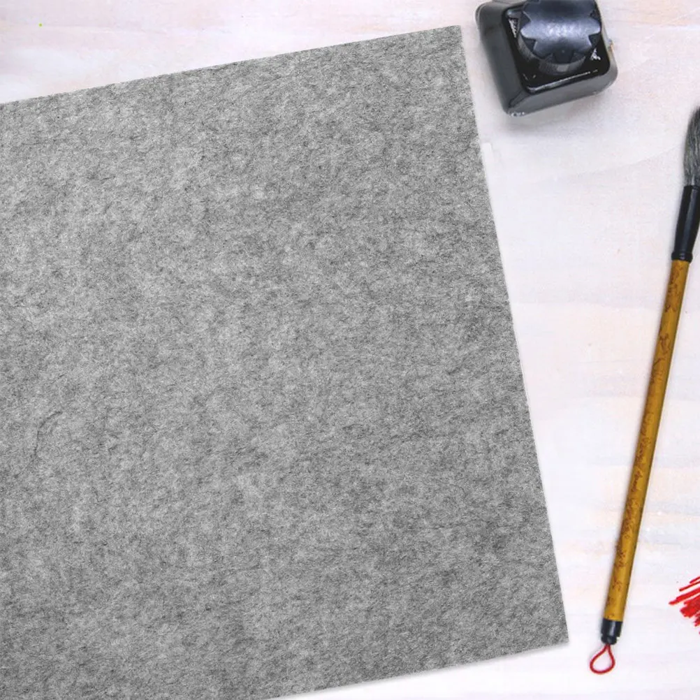 Exquisite Crafted Felt Table Mat for Calligraphy Drawing Painting Writing Desk Pad Students Professionals Home Office Art
