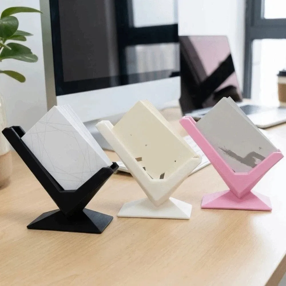 3D Printing Business Card Holder Card Case Card Stand Card Storage Box Space-saving Rustproof Name Card Organizer
