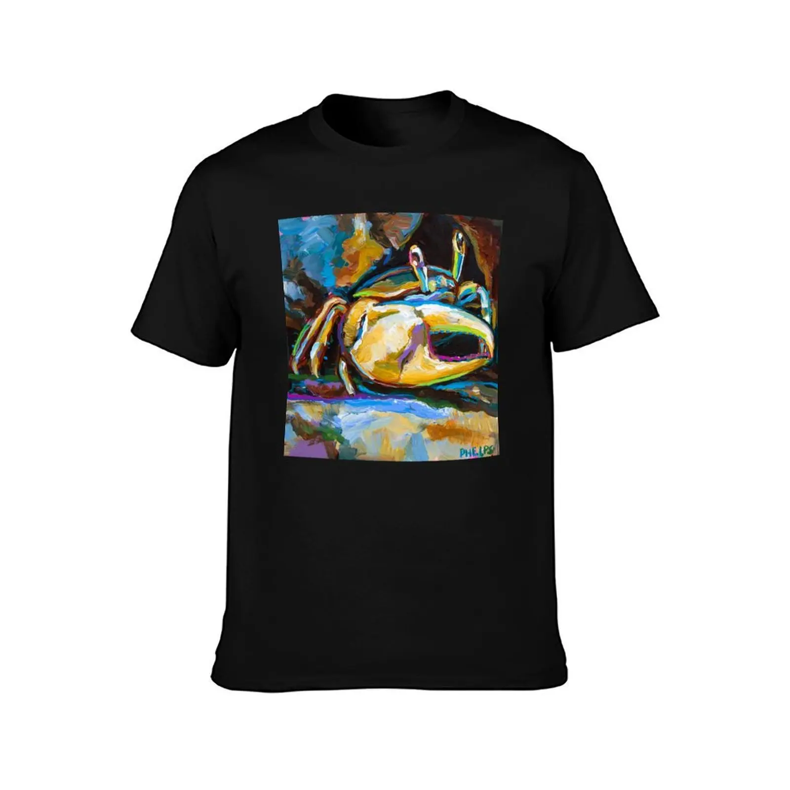 Colorful Fiddler Crab T-Shirt Urban Style Print T-Shirt