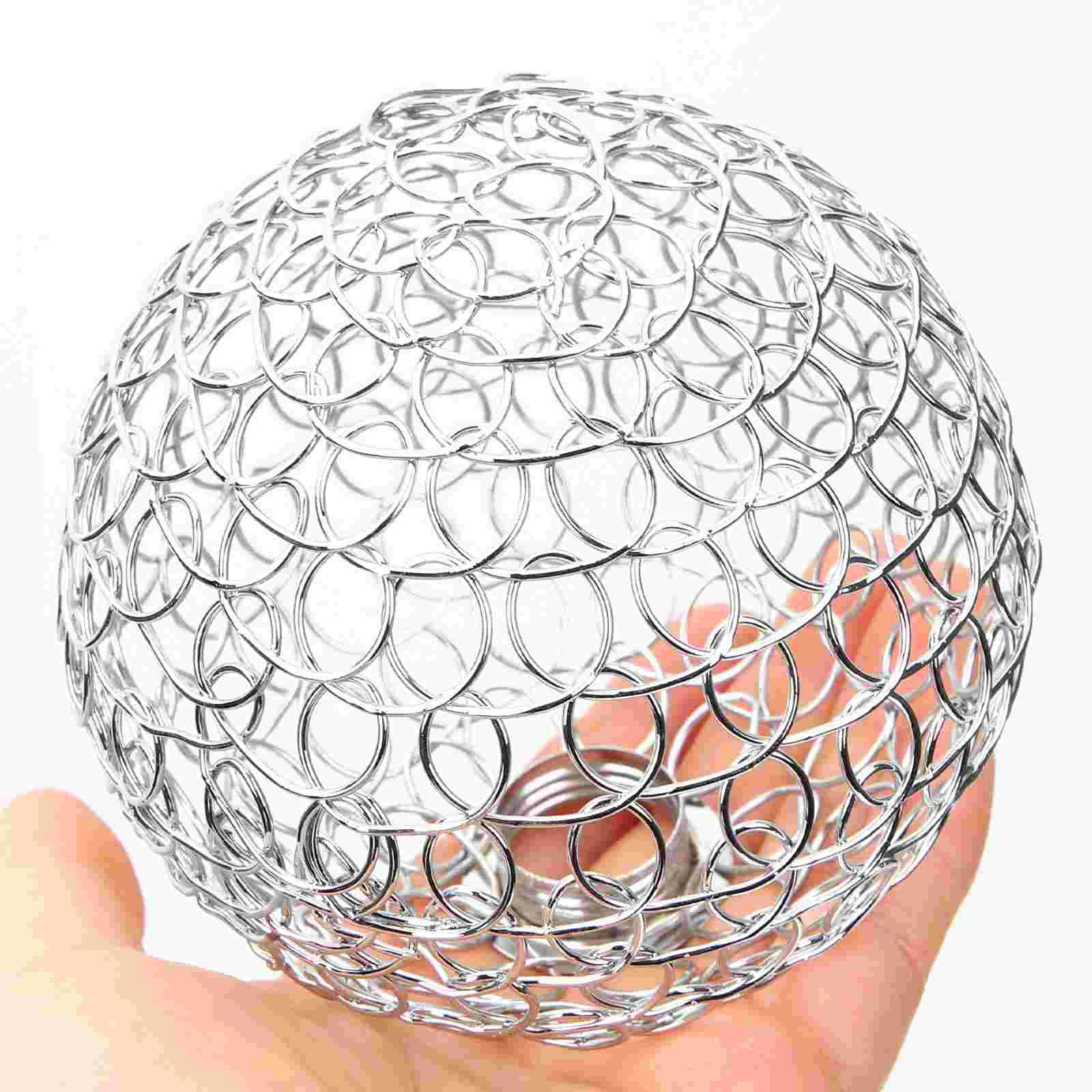 Wrought Iron Lampshade Chandelier LED Shades Large Covers Black Wall Sconce Hollow Out