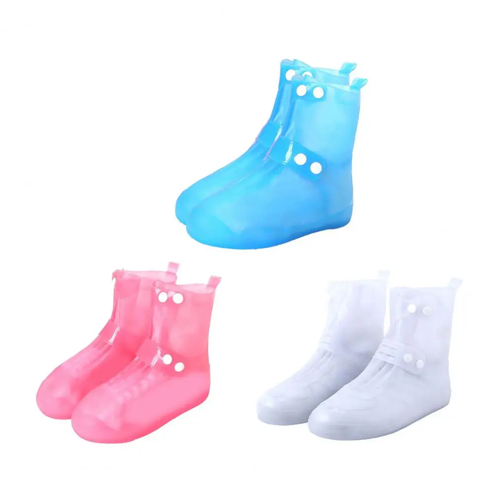 

Anti-slip Rainproof Shoe Covers Anti-Puncture Wear-Resistant Non-Slip Shoe Protectors Outdoor Rain Shoe for Kids Elderly