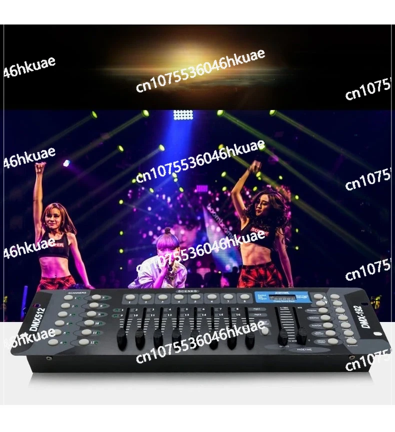 

192 DMX Controllers 512 Channel Disco DJ DMX Console