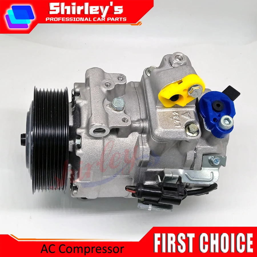 Para LAND Compressor AC ROVER DISCOVERY III RANGE ROVER 2.7TD JPB000182 LR014064 JPB000183 DCP14014 447180-8380 447180-8382 0 sol