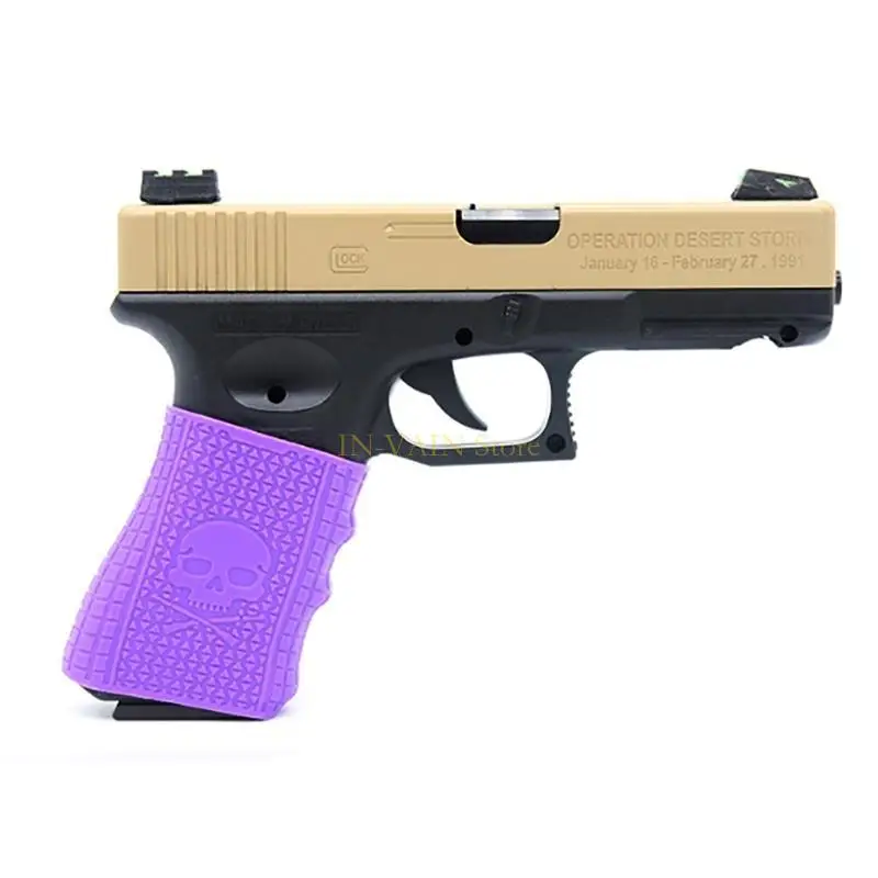 Coldre de arma de mão capa antiderrapante universal táticamente capa de borracha aperto de mão luva manga arma capa de borracha aperto