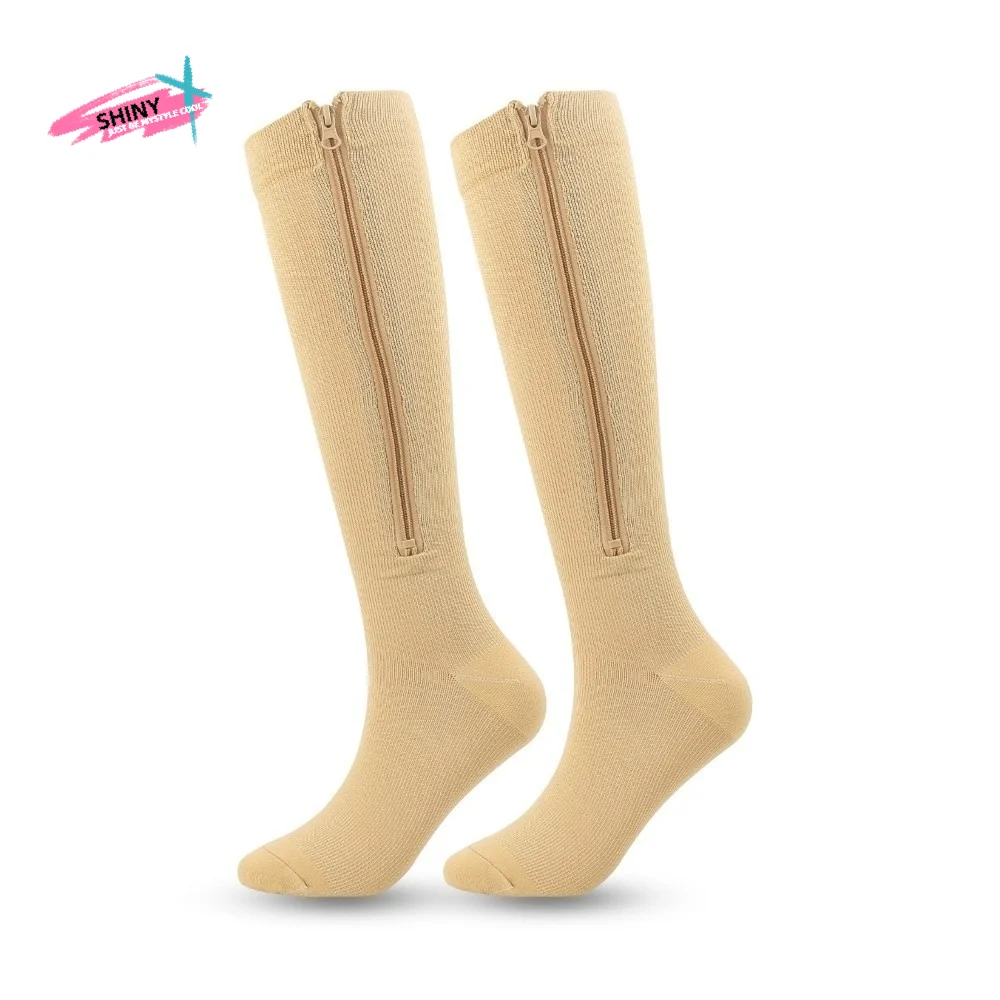 

Ретро-носки с полосками, дышащие, мягкие, компрессионные, на молнии, эластичные, влагоотводящие, для велоспорта, спорта и активного отдыха на природе