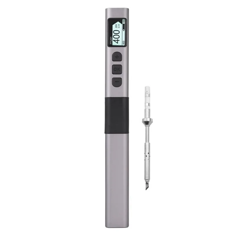 

ABRW-PTS201 Smart Electric Soldering Iron 100W Mini Portable Fast Heating Soldering Station Universal Soldering Iron Tip