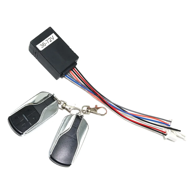 

Система сигнализации FSTE для мотоциклов и электровелосипедов 36-72В, универсальный замок с дистанционным управлением