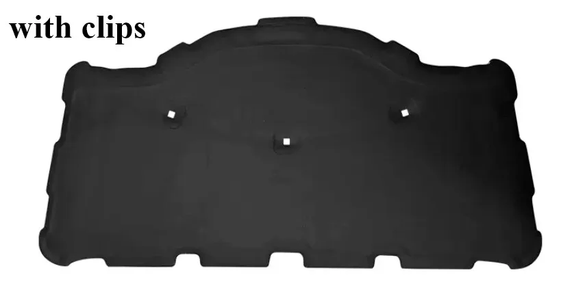 1X Engine Hood Insulation Pad Heat Shield Sound trim Cover For Audi Q7 2017-2024