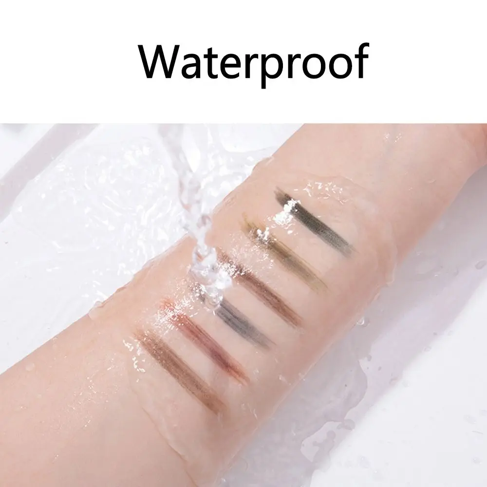 for Beginners Cosmetics Wooden Makeup Tool Microblading Marker Pen Eye Brow Tint Permanent Tattoo Pen Hard Eyebrow Pencil