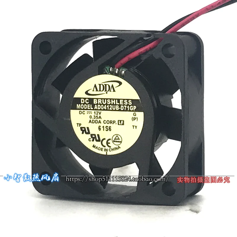 ORIGINAL AD0412UB-D71GP 12V 0.35A 4015 40*40*15mm KIPAS PENDINGIN BARU RADIATOR