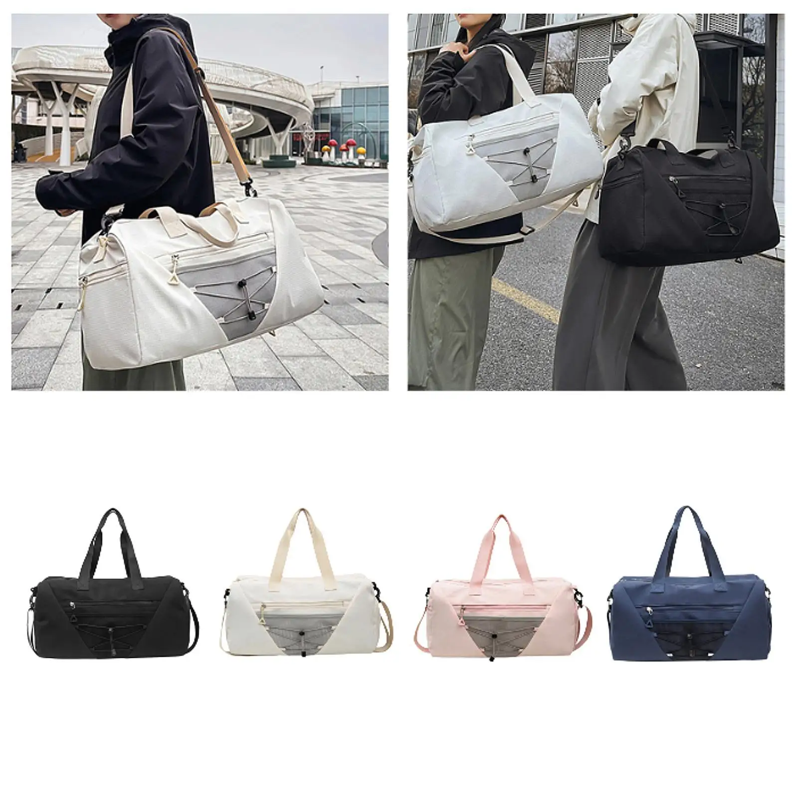 

Duffle Bag with Shoe Compartment for Men Women Sports Yoga Fitness Backpack Gym Equipment for Workout Athletic Fitness Women Men