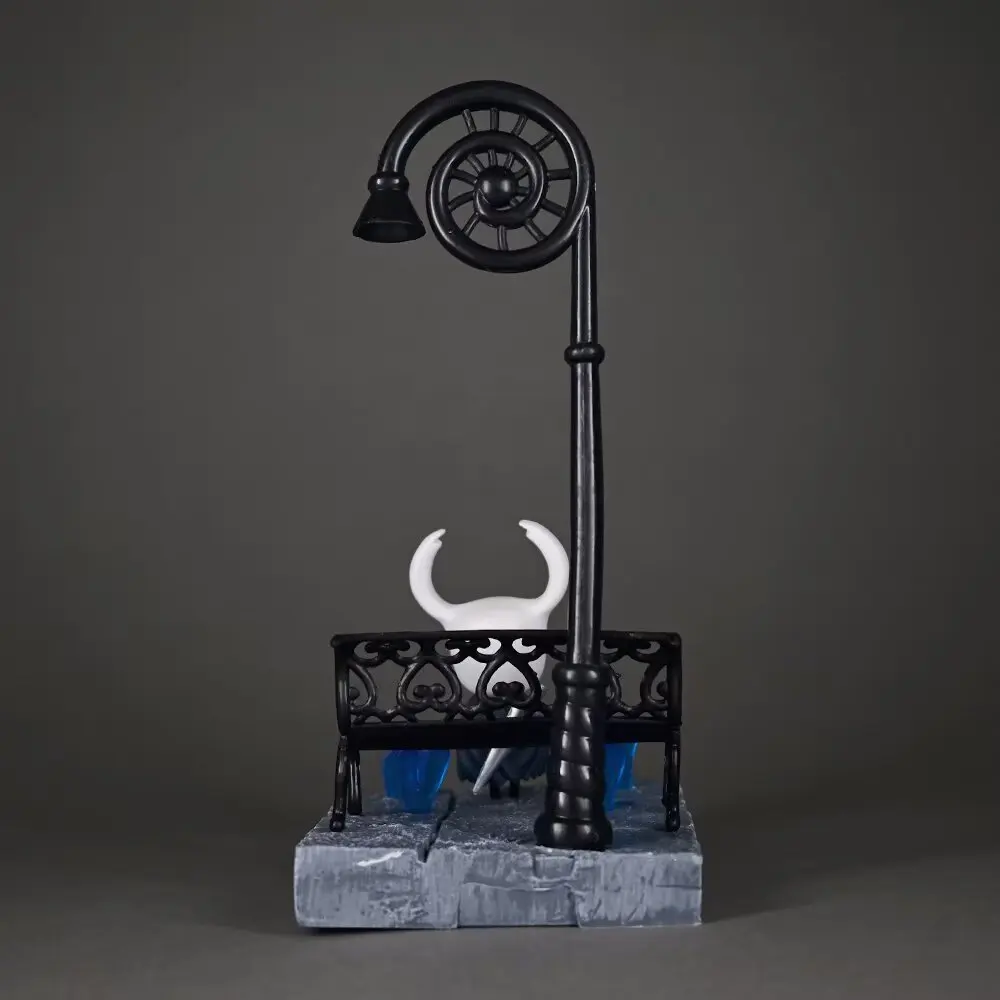 Holle Ridder Straatlantaarn Scène PVC Figuur Speelgoed Collectie Model Standbeeld