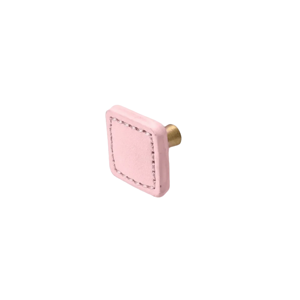 Classic Zinc Alloy Leather Drawer Handle Single Hole Small Heart Shaped Handle Durable Cabinet Door Handle Bedside Cabinet
