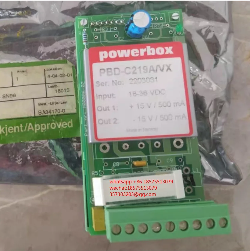 

FOR PHOENIX PBD-C219A/VX Control Card Powerbox New 1 PIECE