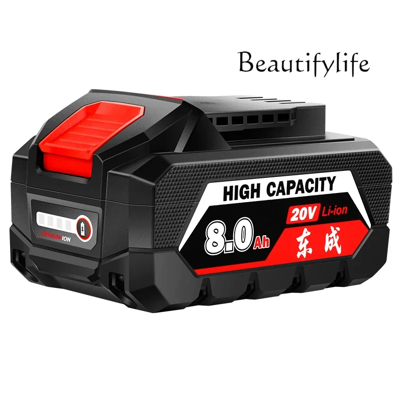 Llave de herramienta eléctrica de batería original 4,0/6 0/8,0 Ah con cargador de piscina de 20 V