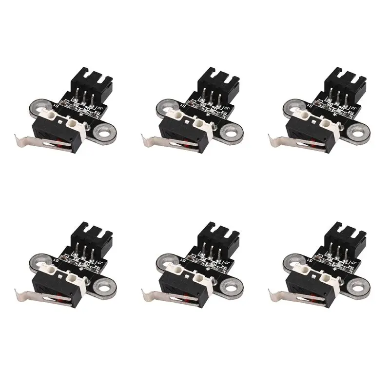 

6X 3D Printer Parts Mechanical Endstop Limit Switch Module Endstop Switch Horizontal Type For Reprap Ramps1.4 DIY