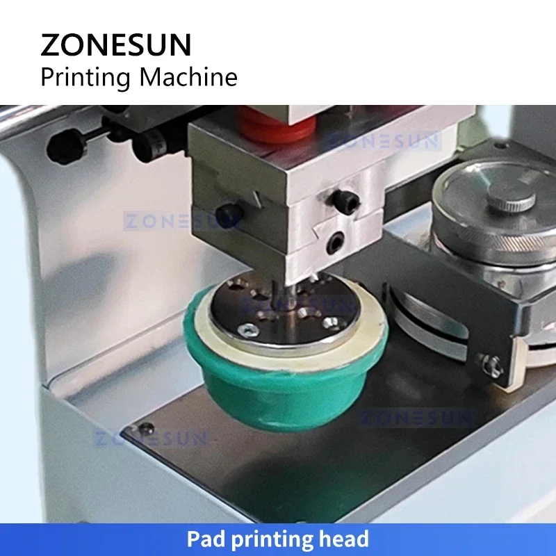Zonesun Perlengkapan Cetak Pad Printer Pad Vertikal Manual Mesin Cetak Pad Pneumatik ZS-SYY1