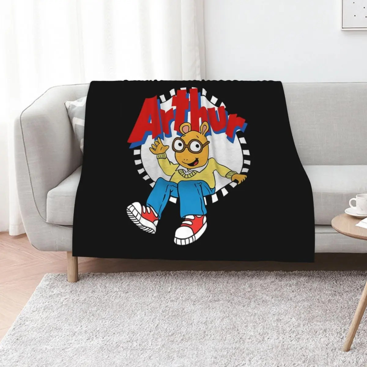 

Arthur cartoon Throw Blanket Baby Stuffeds decorative Furry Blankets