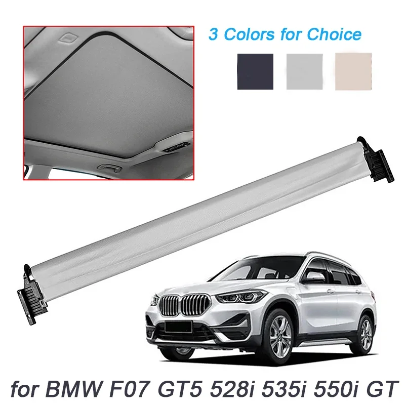 Car Inner Interior Roof Curtain Cover Panoramic Sunroof Sunshade Curtain for BMW F07 GT5 528i 535i 550i GT 54107237591