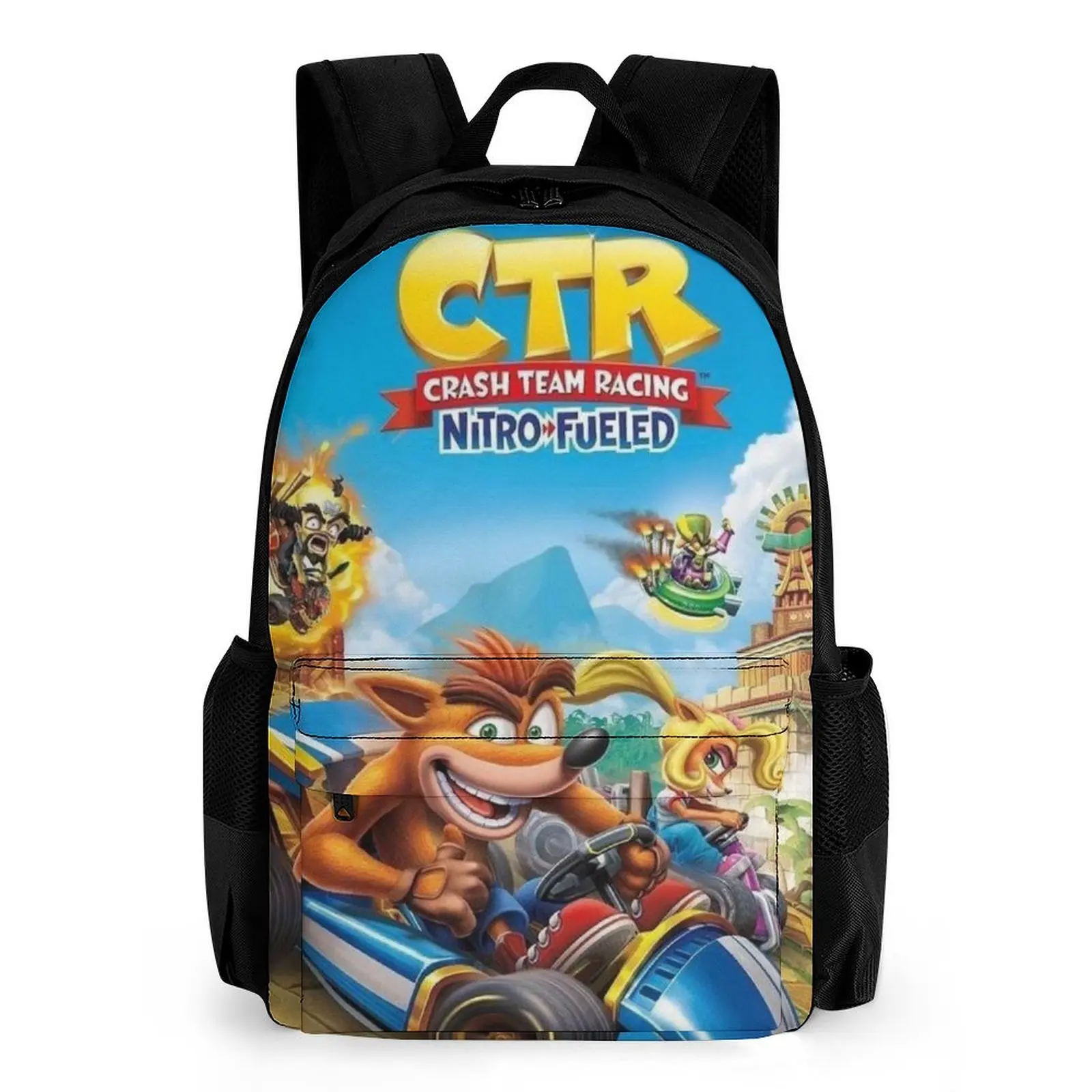 Custom Anime Game 3d Printed Schoolbag Cartoon Kangaroo Design New Backpack Computer Bag High Quality Student Teen Schoolbag