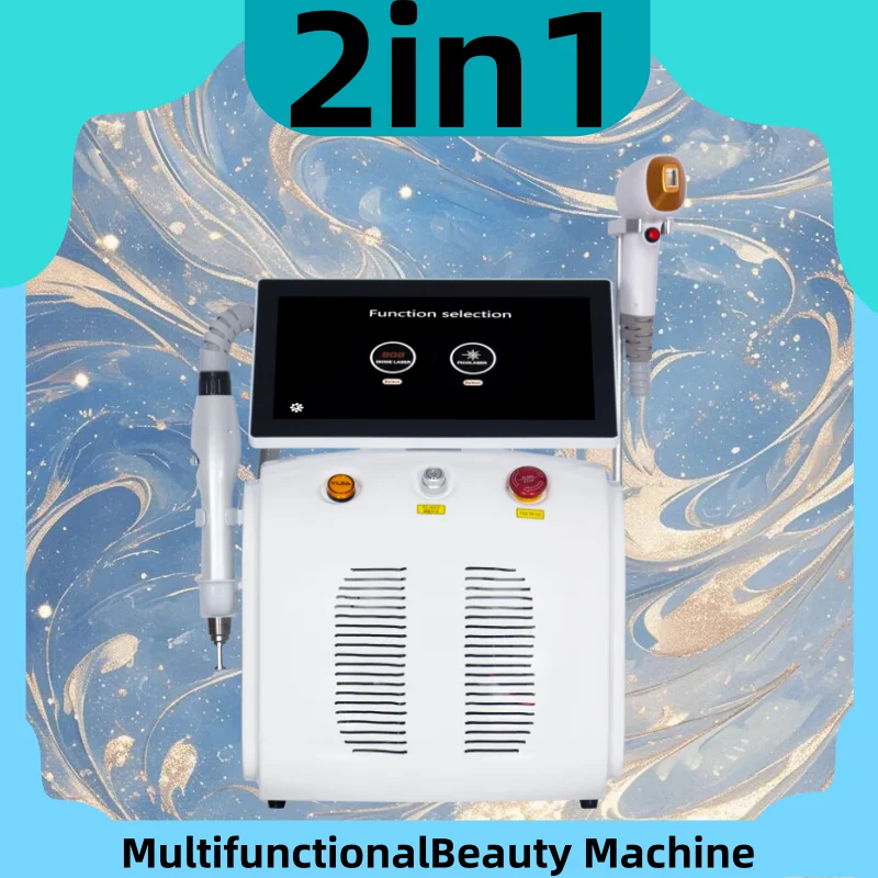 2024 Picoseconds and 808nm Diode Hair RemovalMachine 2ln1Permanent painless Epilator TattooRemoval Machine