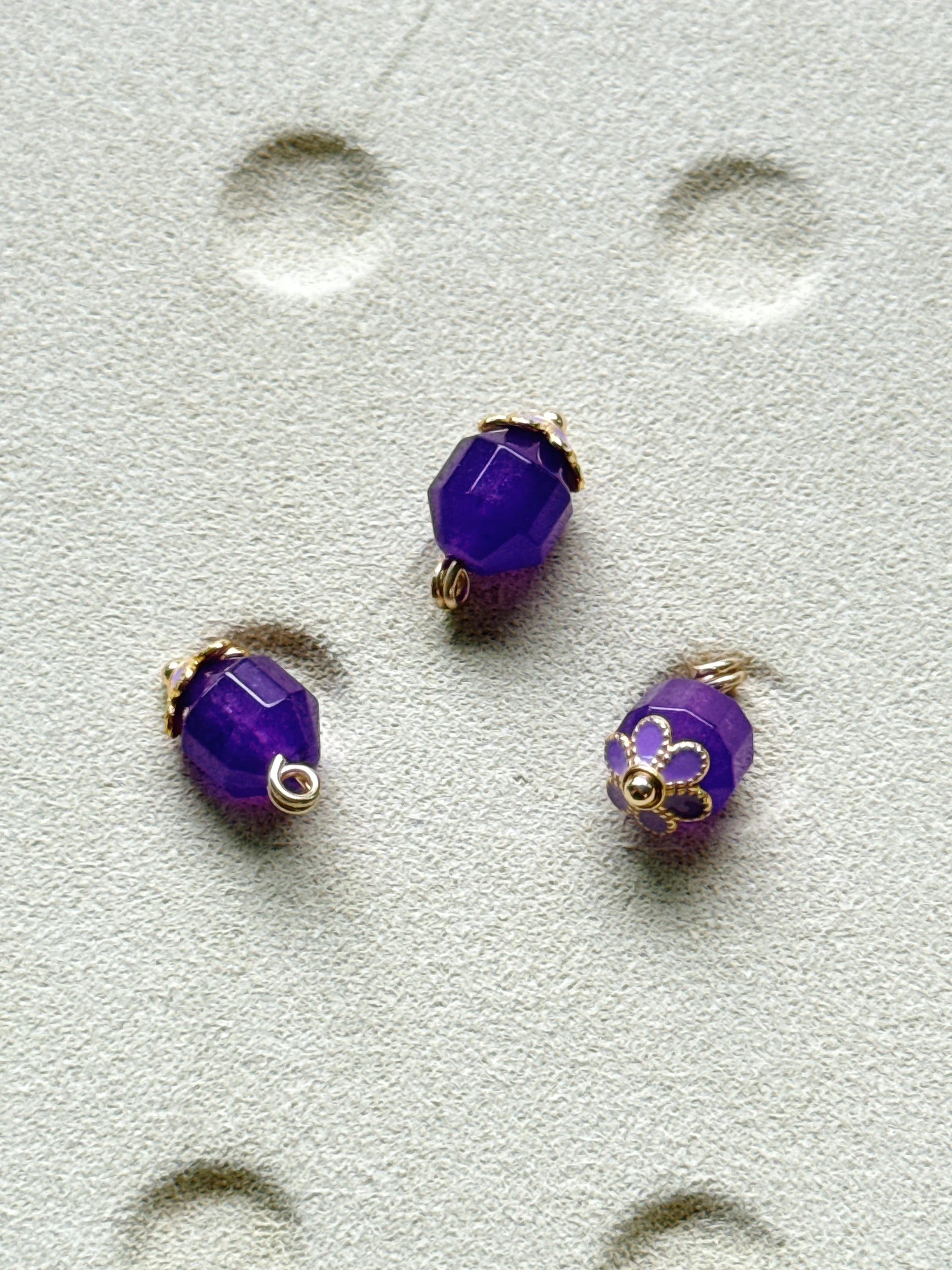 

Новый китайский Sle l каменная огранка из бисера, фиолетовый флаг, халат Hanfu, древний костюм, песня, шелковые аксессуары, пуговица, домашняя ткань