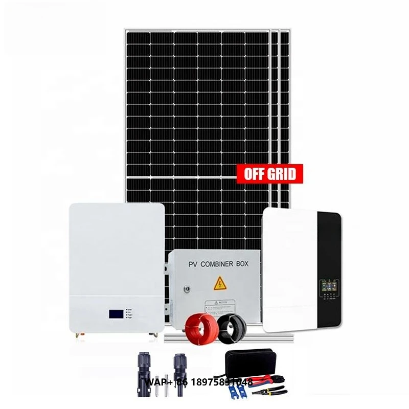 Hybrid Energy Storage System 10kw 20kW 30kw Renewable Energy Photovoltaic Kit Complete Commercial Solar Energy System
