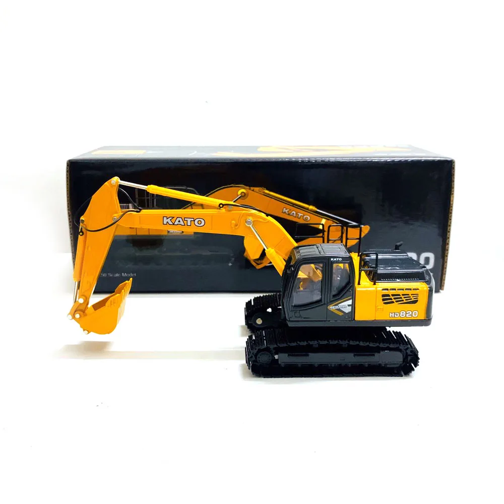 1:50 Scale Alloy Regzam Hydraulic Excavator Boy's birthday gift toy scene decoration mechanical engineering collection model