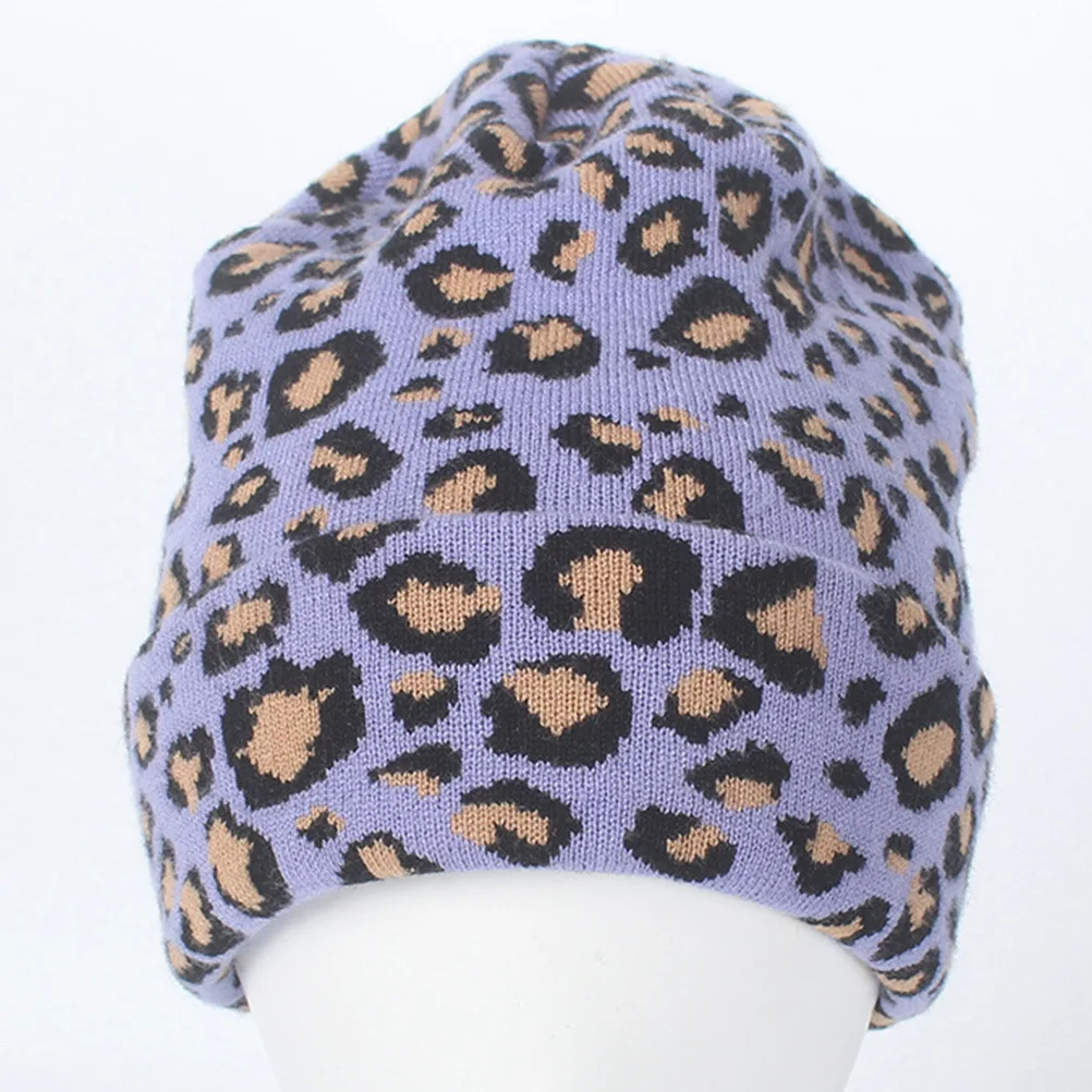 

Knitted Hat For Women Warm Beanie Winter Autumn Fashion Stretchy Knit Cap Indoor Outdoor Gift