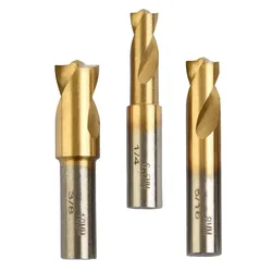 Superior Quality 6.5mm/8mm/10mm HSS Spot-Weld Cutter Welding Drill Bit Titanium- Plating Sawtooth Point Countersink Bit