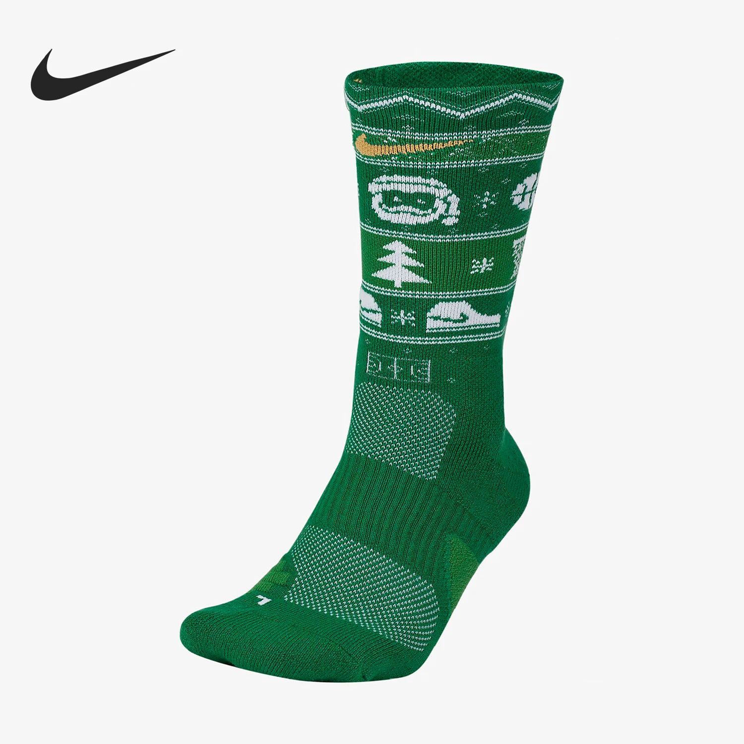 

Nike genuine ELITE CHRISTMAS Unisex Sport Socks 1-Pair SX7866-312