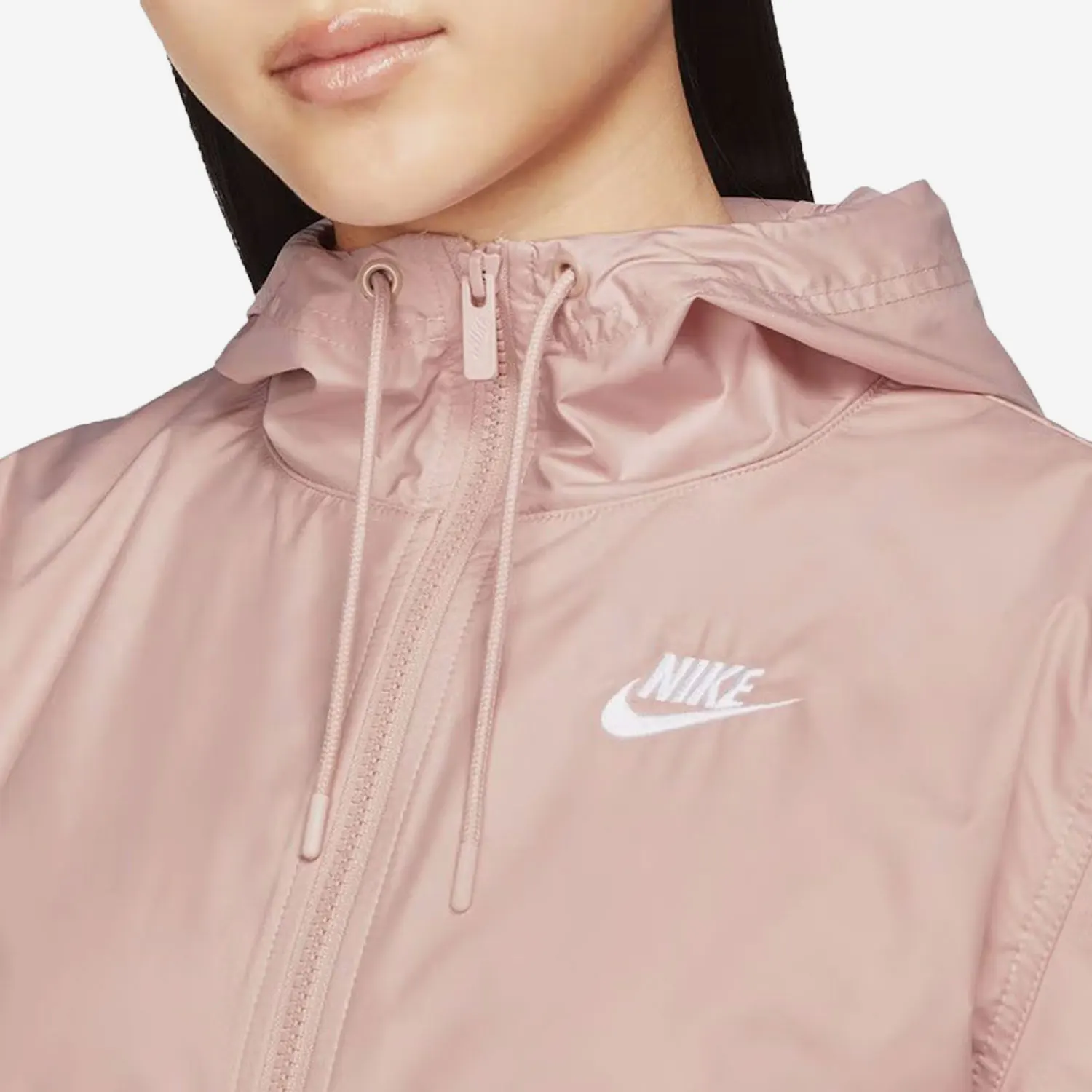 Giacca in tessuto traspirante con cappuccio casual da donna originale Nike DM6180-601