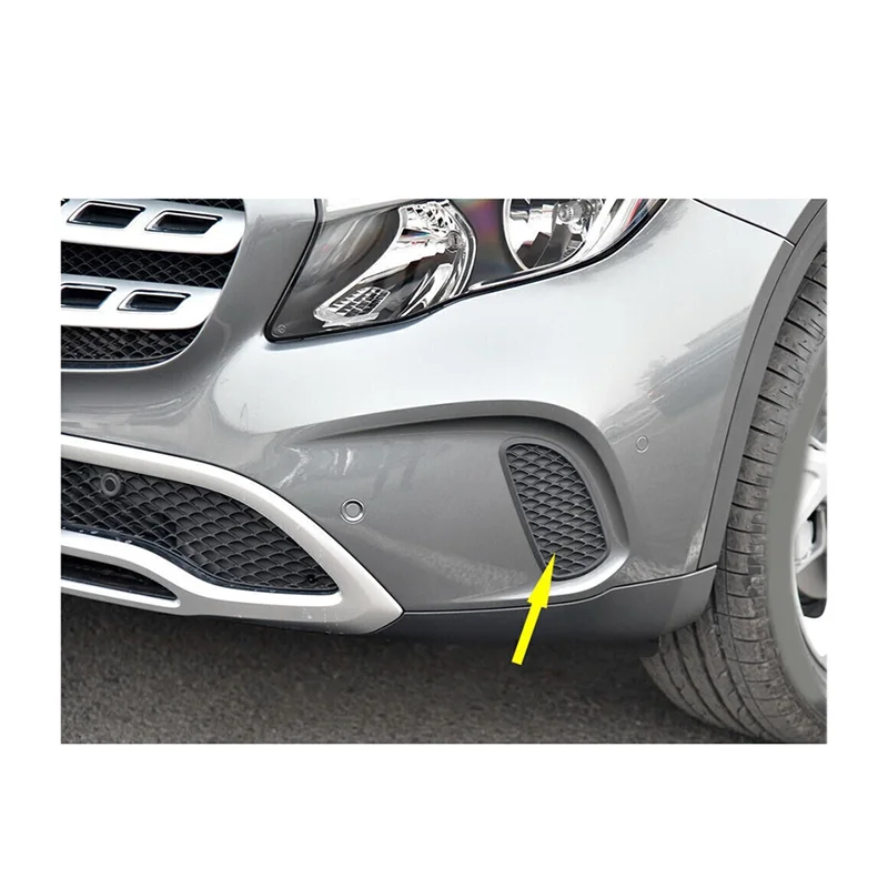 Unique Front Lower Bumper Grill Grille Grid Accessory 1568856700 1568856800 For Mercedes-Benz GLA250, GLA45 AMG 2018-2020